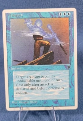 MTG Magic the Gathering Teleport Moderate Play - Image 1 of 3