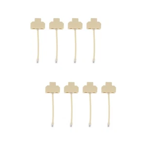 8 stücke Telefonanschlussdose Telefonverteiler 3 Way Telefon splitter - Bild 1 von 12