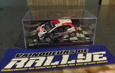 VAINQUEURS DE RALLYE ALTAYA 1/43 TOYOTA YARIS WRC RALLYE DE MONTE CARLO 2021 - Photo 1/4