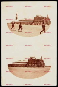 Drill Hall in Bulawayo, Southern Rhodesia Postcard Multiview Soldiers Parade - Picture 1 of 2