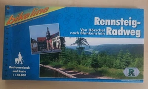 Rennsteig Radweg Bikeline Radführer Radtourenbuch mit Karte 1:50.000 Elsterbauer - Bild 1 von 1