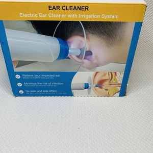 Electric Ear Wax Removal Irrigation Water Cleaner Kit 4 Pressure Levels Open Box - Picture 1 of 13