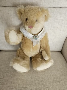 Vermont Teddy Bear Jointed Brown Bear 12” Plush Stuffed Animal USA  - Picture 1 of 6