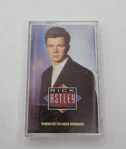Whenever You Need Somebody, Rick Astley (Cassette, 1990) Never Gonna Give You Up - Foto 1 di 8