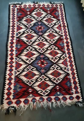 Très Beau Kilim Persan - Pièce Unique - Photo 1/4