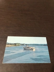 POSTED POSTCARD - THE YANKEE CLIPPER - NEW ENGLAND STEAMBOAT LINES - HADDAM.CONN - Picture 1 of 2