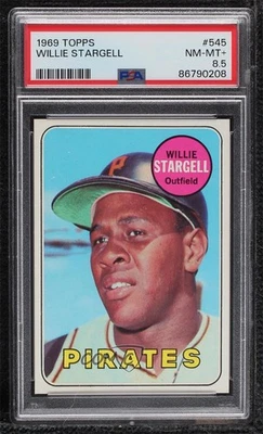 1969 Topps High # Willie Stargell #545 PSA 8.5 HOF - Image 1 of 2