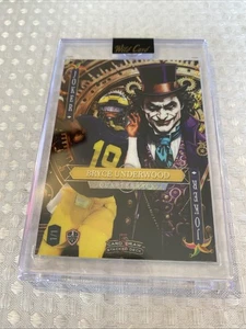 Wild Card 5 Karten Draw Stacked Deck Joker Bryce Underwood 1/1 National Michigan - Bild 1 von 3