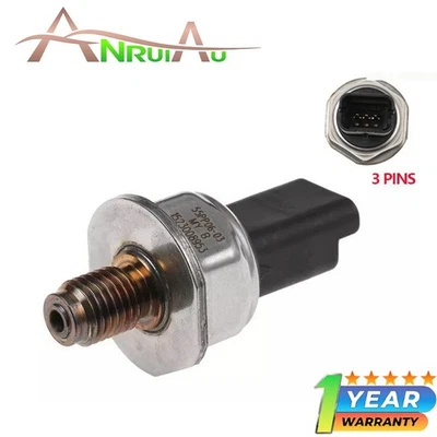 Fuel Rail Pressure Sensor 55PP06-03 85PP06-04 for Citroen C3 C4 Berlingo Peugeot Foto 1 de 4