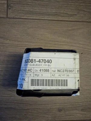 2012-17 Toyota Prius V Driver RH Front Bumper Support Bracket 52081-47040 NewOEM - Image 1 of 3