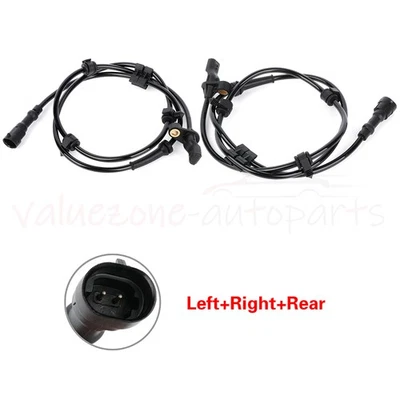 2 x ABS wheel sensor Rear LH RH For 04-10 Chrysler PT Cruiser 2010 Dodge Journey - Изображение 1 из 4