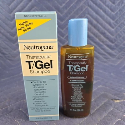 Champú Terapéutico Neutrogena T/Gel Fórmula Original 4.4oz 90% Completo Caducado  Foto 1 de 2