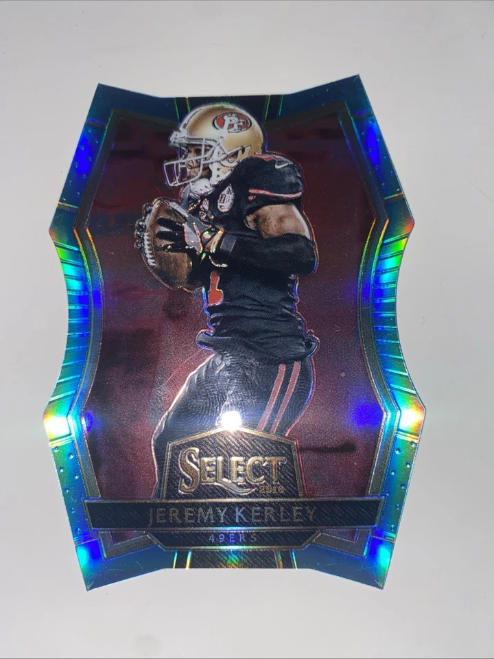 Jeremy Kerley 2016 Panini Select Die Cut Light Blue Prizm /125 49ers - Image 1 of 1