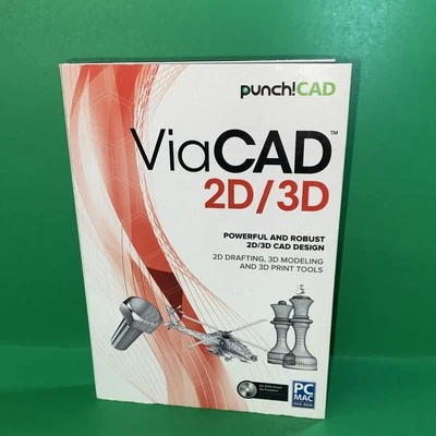VIACAD 2D/3D SOFTWARE NEW/SEALED Ships Fast! - Image 1 of 3