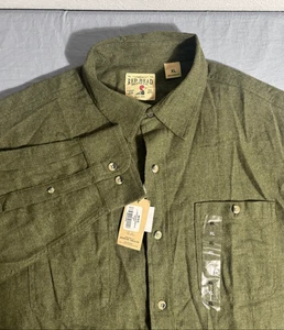 Neu mit Etikett Red Head grünes Herrenhemd Größe XL groß grün Outdoor Camp Arbeit neu - Bild 1 von 7