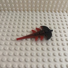 LEGO Fantasy Era Castle Dragon Tail (51874pb02) | Barbed Black Red | 7094 7093