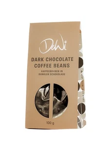 Kaffeebohnen in dunkler Schokolade - 100g von DeWi - Bild 1 von 1