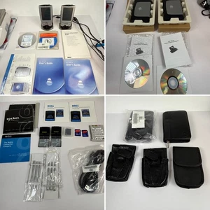Large Dell Axim X5 Pocket PC PDA Lot w Lots of Extras Must L@@K! - Photo 1 sur 24