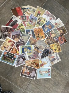 Collection of Reproduction Advertising Postcards - Food - Transport - Film etc - Picture 1 of 10