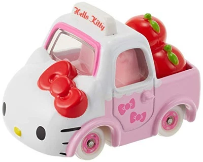 Takara Tomy "Tomica Dream Tomica No. 152 Hello Kitty Apple Carrying Car" Mini ca - Image 1 of 4
