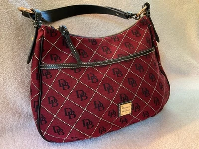 Cartera con ribete de cuero Dooney & Bourke Foto 1 de 4