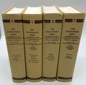 PRICE DROP - The Expositors Bible Commentary 4 Volumes 1, 4, 6, & 7 VGC (322) - Bild 1 von 5