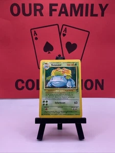 Venusaur 18/130 Base Set 2 Holo Pokémon TCG WOTC Vintage Rare HP - Picture 1 of 7
