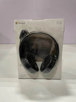 Microsoft LifeChat LX-3000 Stereo Headset USB Wired - Image 1 of 2