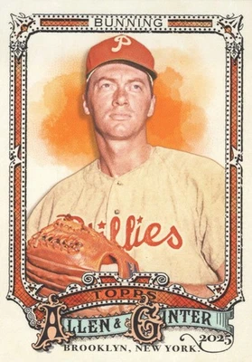 Topps Allen & Ginter 2025 - Jim Bunning #213 Foto 1 de 2