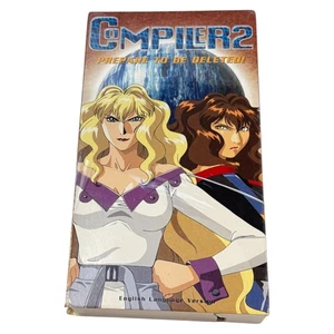 Compiler 2 Prepare to be Deleted VHS Manga Graphic Novel Video English - Imagen 1 de 7