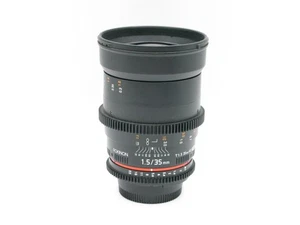 Rokinon 35mm T1.5 Cine AS UMC Lens for Nikon F Mount (B13 - 35393) - Picture 1 of 6
