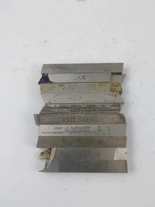 Mixed Lot Of 5/16" Lathe Tool Bits Mo-Max, Rex 95 AA, Chicago Latrobe HSS - Picture 1 of 3