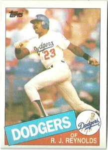 R.J. REYNOLDS LOS ANGELES DODGERS #369 - TOPPS NM-MT 1985 - Picture 1 of 2