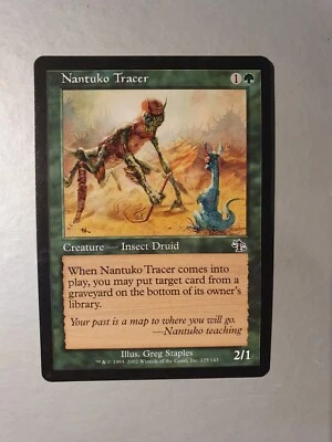 Nantuko Tracer , MTG Judgement (2002), Common Green Creature NM - Image 1 of 2