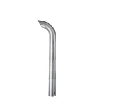 Auspuff Traktor Agrar Endrohr 75cm gebogen Endstück Schlepper Universal rohr - Bild 1 von 2