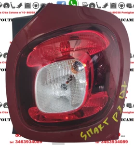 STOP FANALE POSTERIORE DESTRO SMART FORTWO 453 ANNO 2014/2024 - Imagen 1 de 2