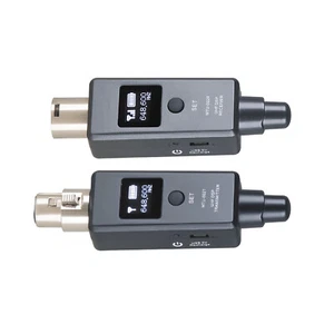 U3 Wireless Mic System Transmitter Receiver Microphone Adapter for Audio Mixer f - Afbeelding 1 van 12