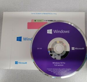Windows 10 Pro / Home 64-Bit Installation Recovery Disc Only! No Key