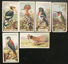 1924 Ogdens Foreign Birds 6 cards (fb15)