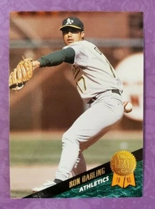 1993 Leaf #182 Ron Darling Oakland A's Athletics Baseball Card - PC Quality TTM - Picture 1 of 2