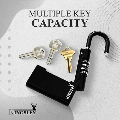 Kingsley Guard-a-Key Key Storage Lock-Real Estate Lock Box, Realtor Lockbox USED - Image 1 of 4