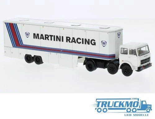Brekina Martini Racing Fiat 691 T Renntransportsattelzug 58577 - Bild 1 von 1