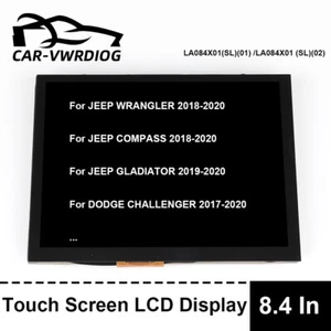 Radio navegación pantalla táctil LCD de 8,4" repuesto para JEEP Compass 2018-2020 - Imagen 1 de 6