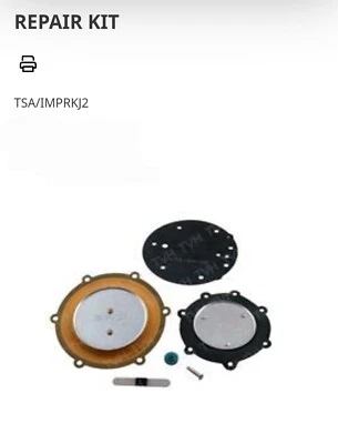 IMPCO/CENTURY RK-J-2 Pressure regulator repair rebuild kit Model JB-2 JB converter forklift LP