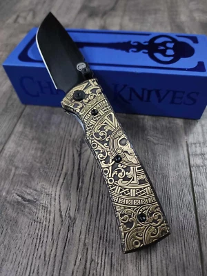 Chaves Redencion 229 - Dead Aztec Relief Engraved AGED Brass Scales Complete NIB - Image 1 of 4