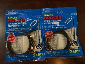 Hoover Upright VACUUM CLEANER BELT 2-pk convertible/decade 80/800 Lot x2pk 49258 - Picture 1 of 3