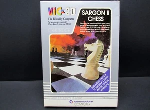 Sargon II Chess, VIC-20, cartucho, Commodore 1981, nuevo en caja, el cartucho está sellado - Imagen 1 de 11