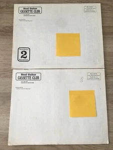 Vintage 1984 Steel Guitar Cassette Club Newsletter 1 & 2 Magazine - Imagen 1 de 5