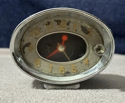 1960 60 Buick LeSabre Electra Invicta Borg Reloj De Colección Ojo de Gato No Probado Foto 1 de 4