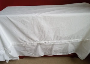 Fallschirm Full/Queen Bettbezug, weiß, 100 % Baumwolle, 91 x 91 Zoll - Bild 1 von 13